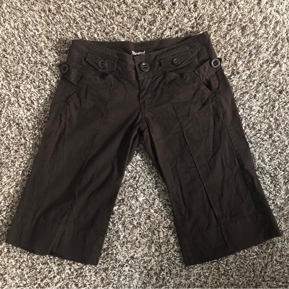 Brown Capri Bottoms
